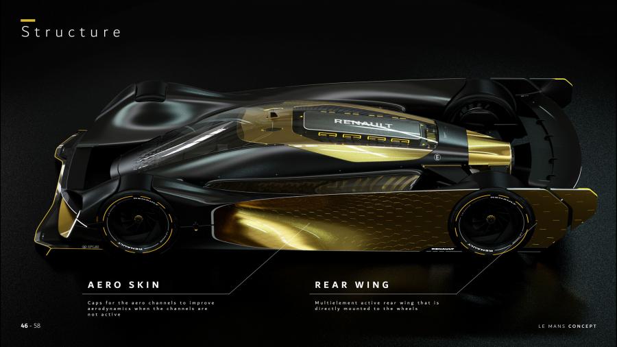  Renault Le Mans Concept by Esa Mustonen 2019 года  (фото 15 из 23)